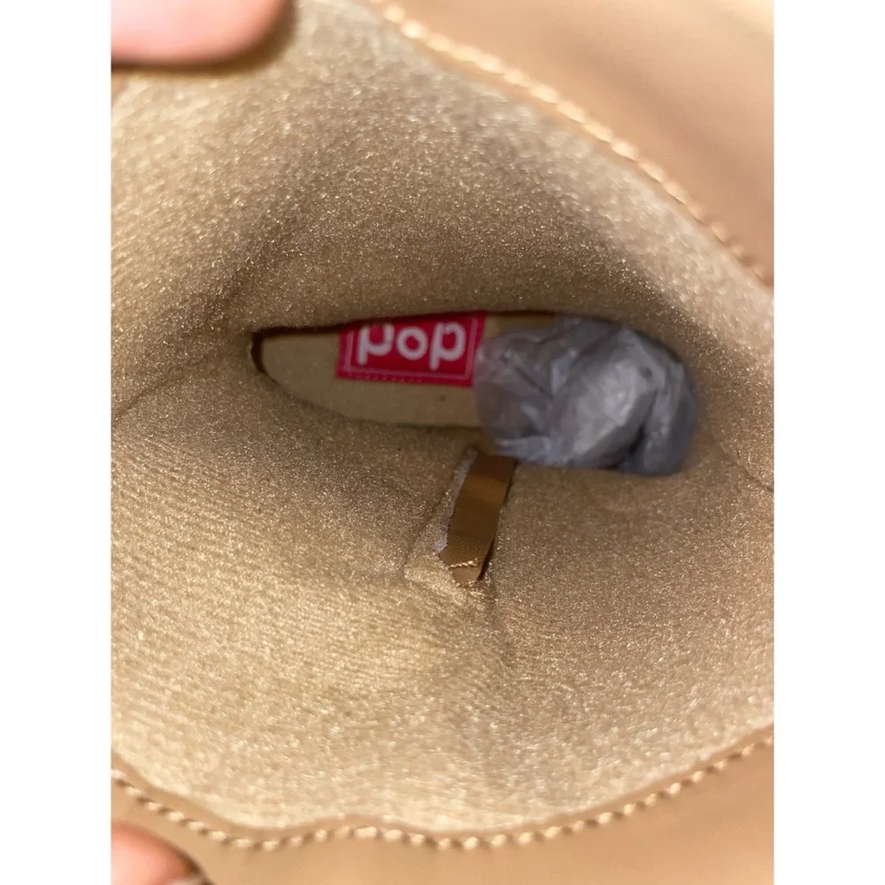 Pop Womens Korra Stacked Heel Cowboy Boots - Picture 8 of 8